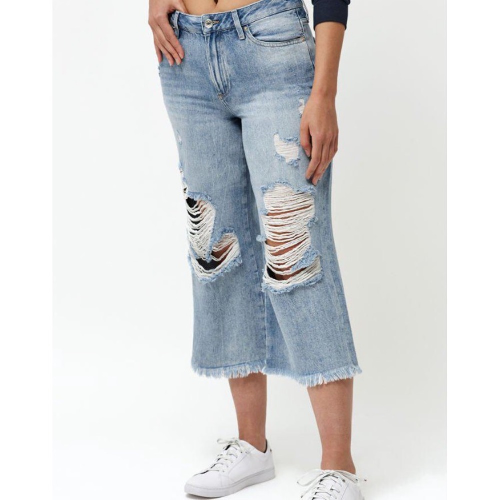 Tommy Hilfiger Annie Mid Rise Culotte Jeans